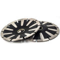 5 Inch Concave Curved Diamond Blade T Segmented Granite Diamond Blades For Cutting Granite Marbles